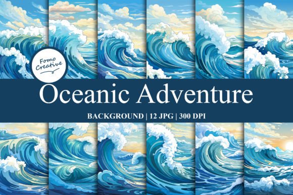 Bring the Coast to Your Canvas with Oceanic Adventure Backgrounds