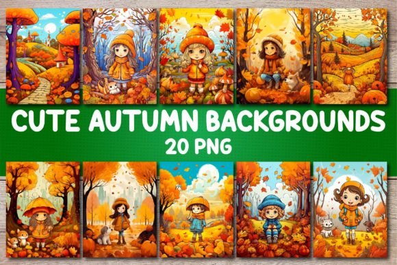 Cute Autumn Backgrounds for Covers: A Cozy Creative Toolkit