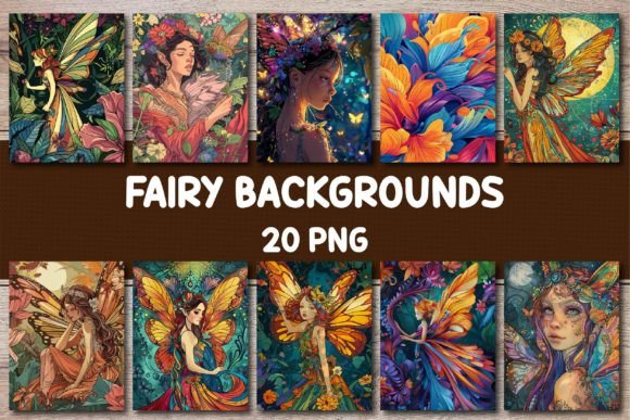 Enchanting Fairy Backgrounds for Your Next Cover Design