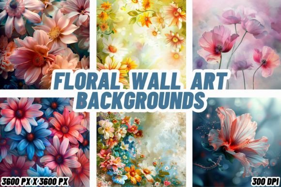 Floral Wall Art Backgrounds: Elevate Your Digital Designs