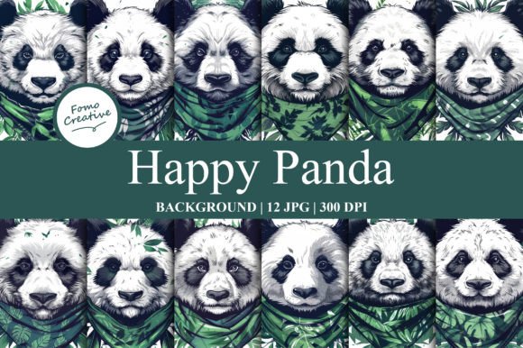 Happy Panda Backgrounds: Instantly Elevate Your Digital Designs