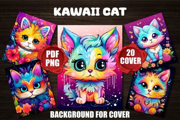 Kawaii Cat Backgrounds for Covers: Your Creative Toolkit