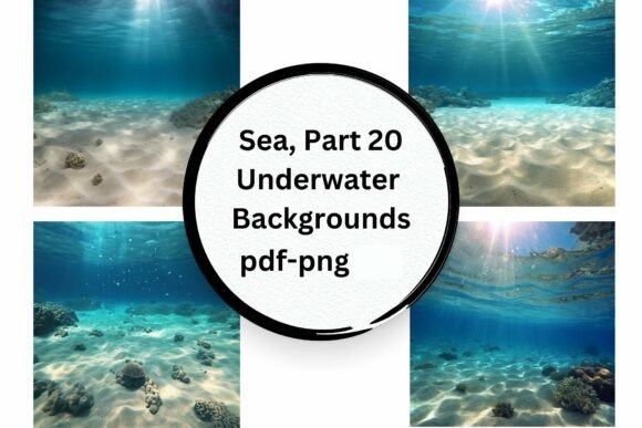 Sea Underwater Backgrounds: Oceanic Design Depth