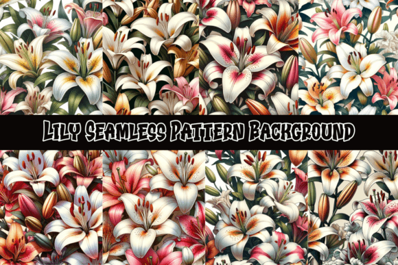 The Timeless Appeal of Lily Seamless Pattern Backgrounds