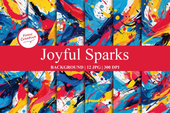Unleash Creativity with Joyful Sparks Backgrounds