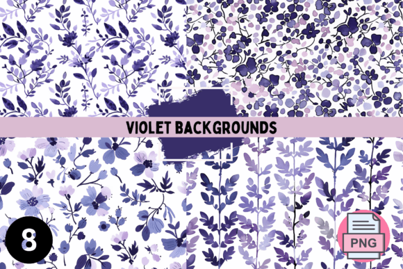 Violet Flower Backgrounds: Elevate Your Creative Canvas