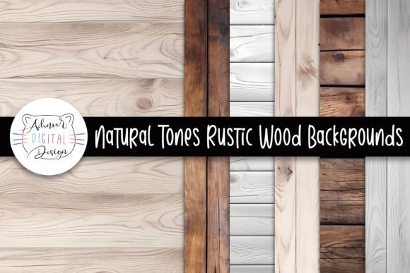Warmth & Authenticity: Using Natural Tones Rustic Wood Backgrounds